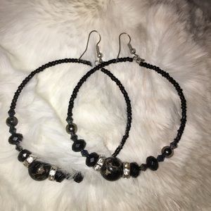 Chan Luu Beaded Hoop Earrimgs